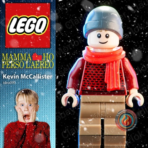Lego kevin mccallister - lego,